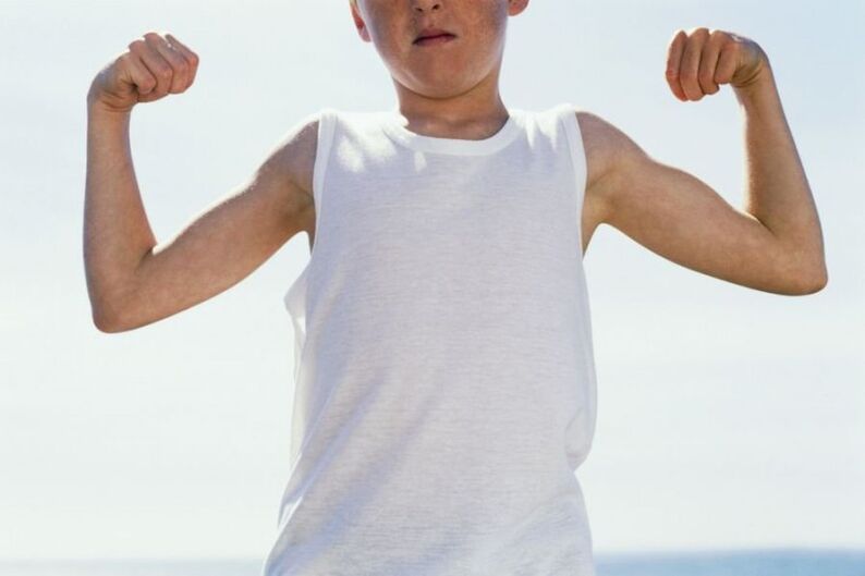 sterke tiener- en penisvergroting op 14-jarige leeftijd