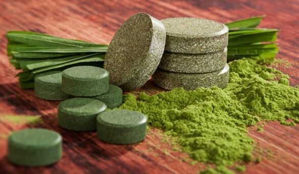 Spirulina is gunstig voor mannen vanwege het hoge aminozuurgehalte