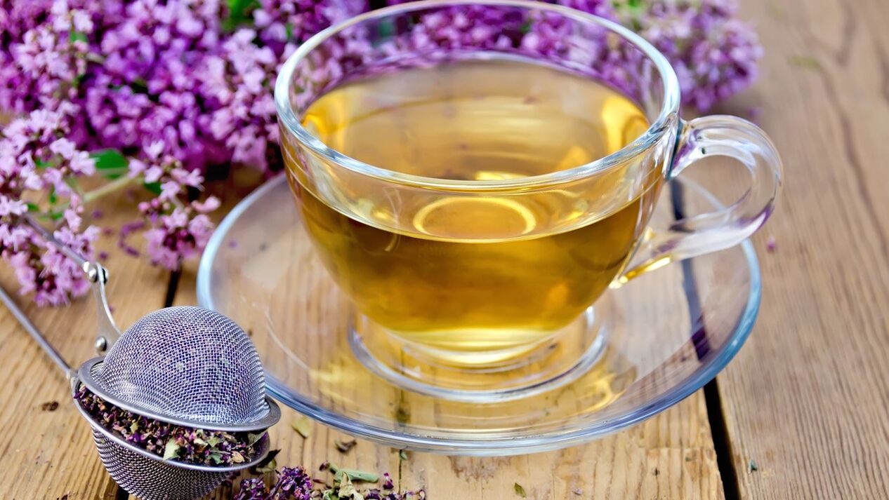 het nemen van afkooksels en infusies om de glanspenis te vergroten